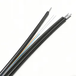 Green fiber optic cable reel